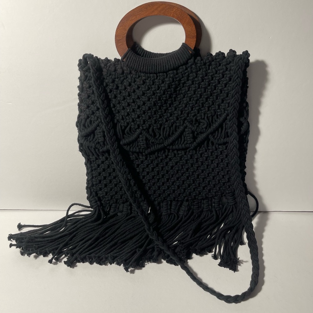 Danielle Nicole Macram Handbag - image 3